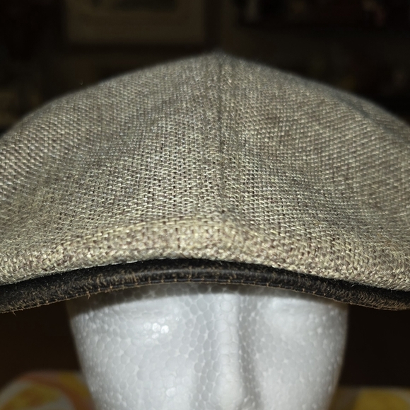 Stetson 150th Anniversary Newboy Flat Cap NWT Khaki Tan Med.Lightweight Summer - Picture 2 of 8